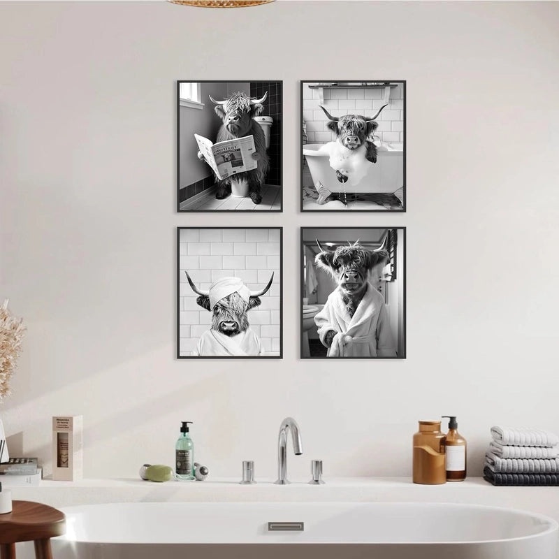 Casual Animal Canvas Wall Art Hanging Painting for Home Decor | Wall Art & Paintings