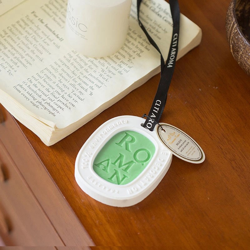 Aromatherapy Gypsum Wax Slice Solid Perfume Pendant for Home Wardrobe Car Fragrance Gift | Home Fragrance Accessories