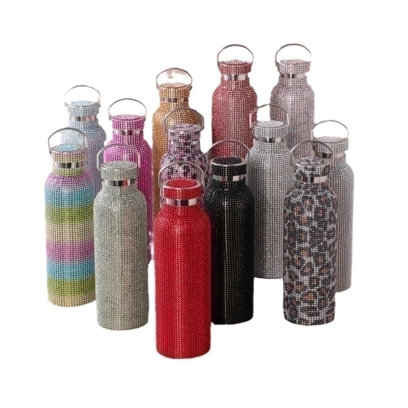 Stainless Steel Water Bottle Single Piece Casual Solid Color | Drinkware & Hydration