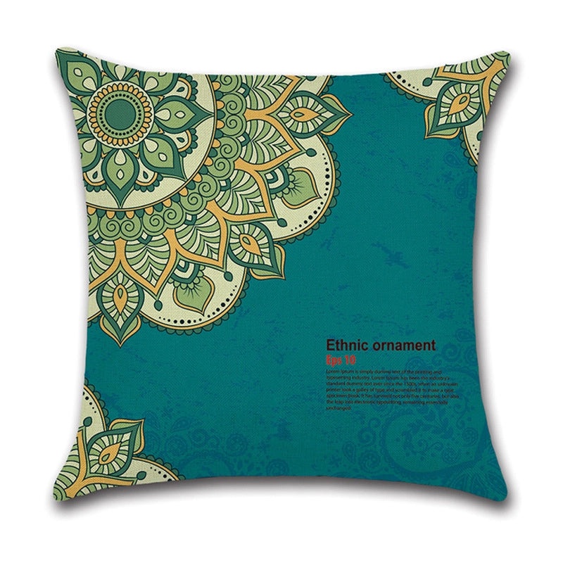Minimalist Printed Linen Pillow Covers for Couch and Sofa Decor | Home Decor