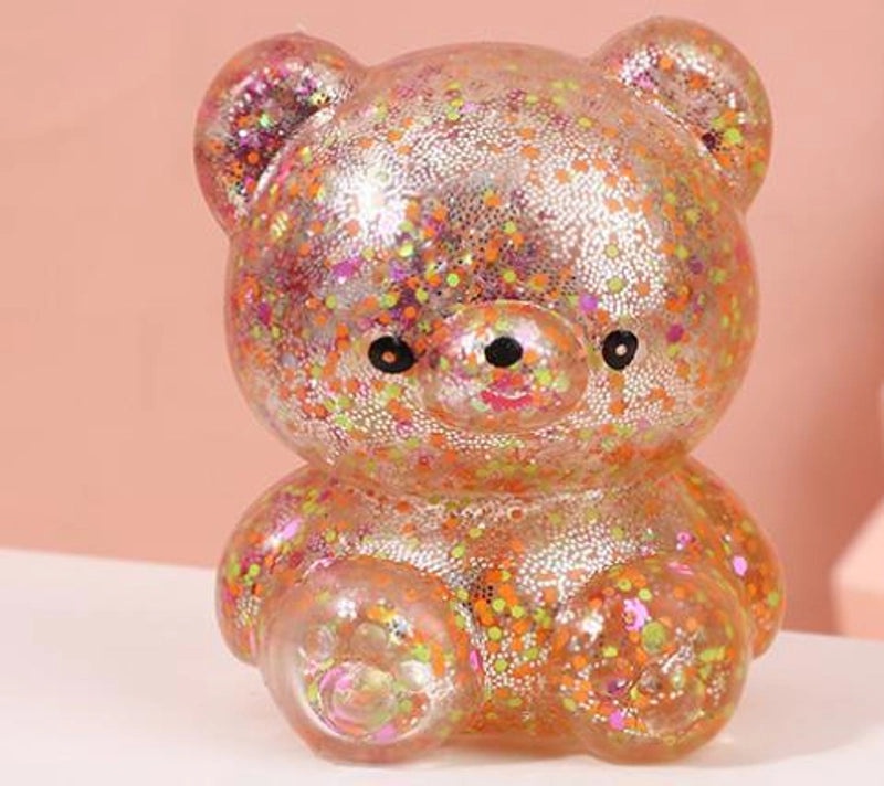 Cute Bear Squeeze Toy Made of Soft TPR Material|Stress Relief Toys