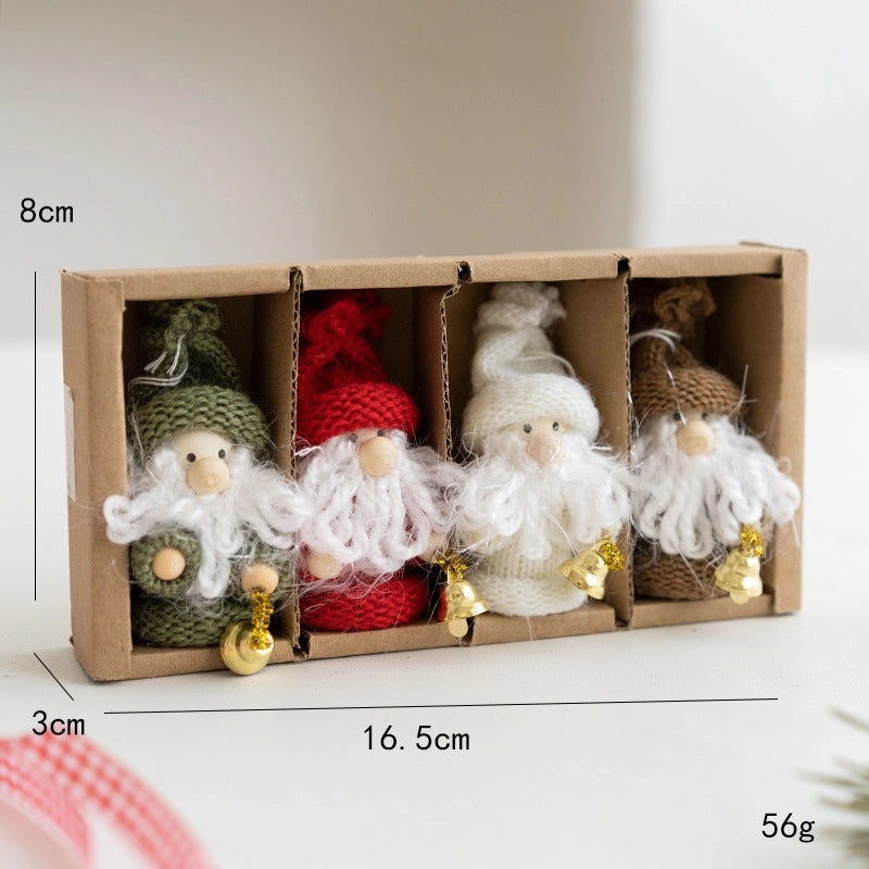 Christmas Cute Human Doll Hanging Ornaments for Holiday Party Decorations | Christmas Ornaments