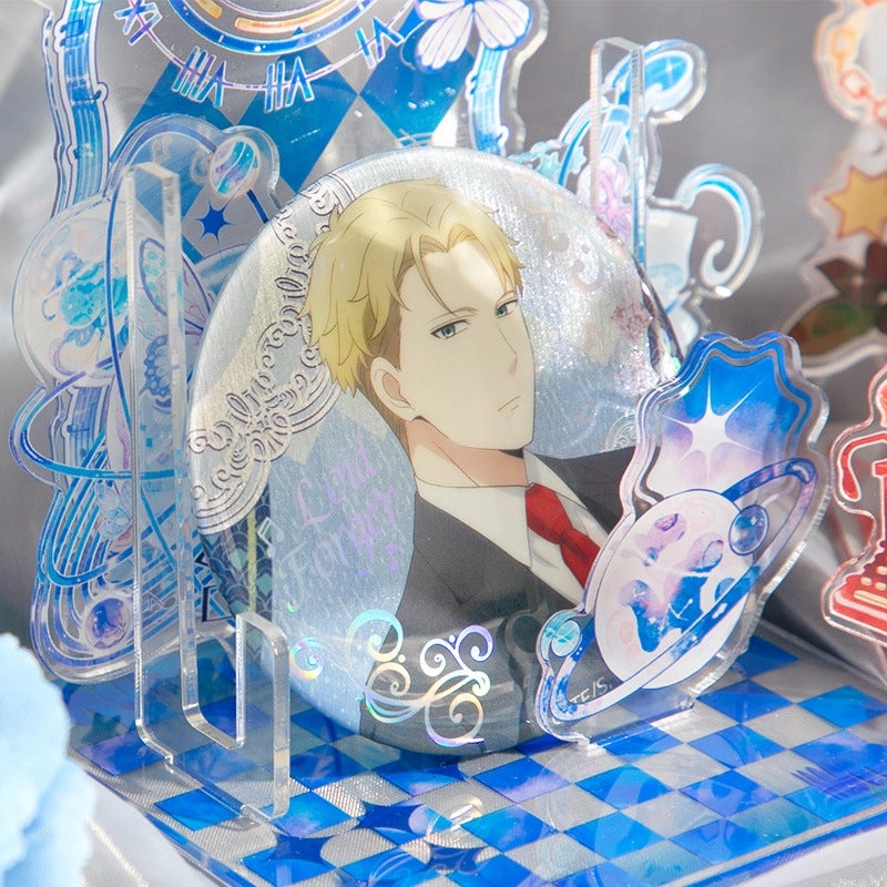 Elegant Geometric Acrylic Table Decor Standee for Women|Home Decor Accessories