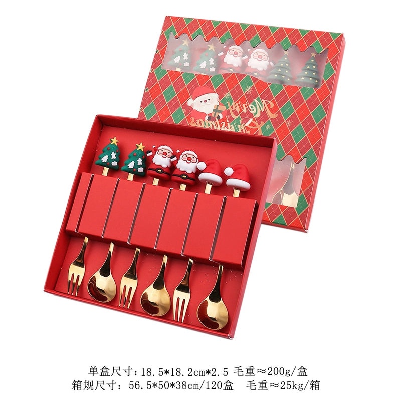 Festive Cartoon Stainless Steel Tableware Set for Kids|Kids Tableware & Dining Essentials