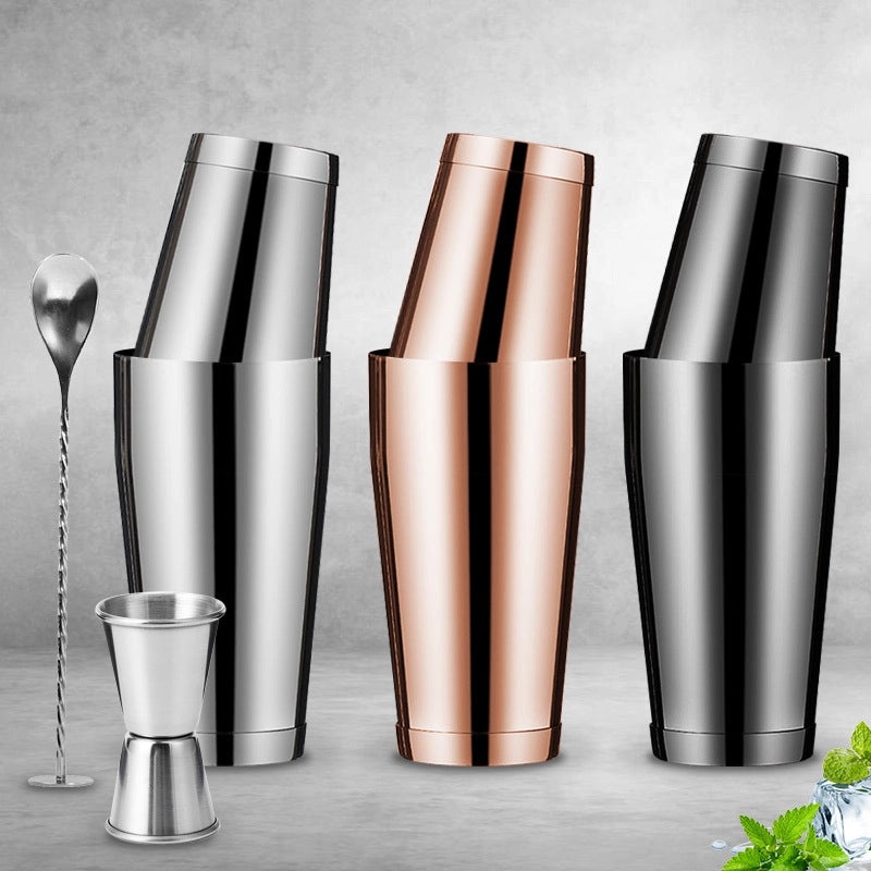 Stainless Steel Boston Shaker Cocktail Mixer TIN Cup Bartender Tools|Barware & Cocktail Accessories