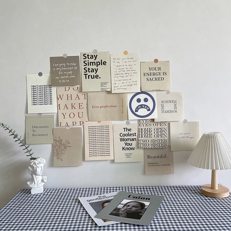 Vintage Style Oil Painting Landscape Paper Wall Decal | Home Decor