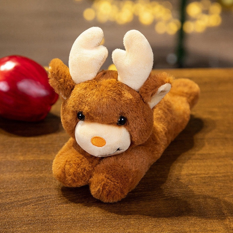 Christmas Elk Plush Ring Pop Toy Soft PP Cotton Stuffed Animal|Toys & Games Plush & Stuffed Animals