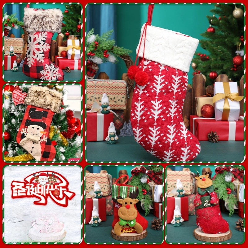 Christmas Cartoon Japanese Grocery Theme Non-Woven Polyester Bag|Accessories & Bags