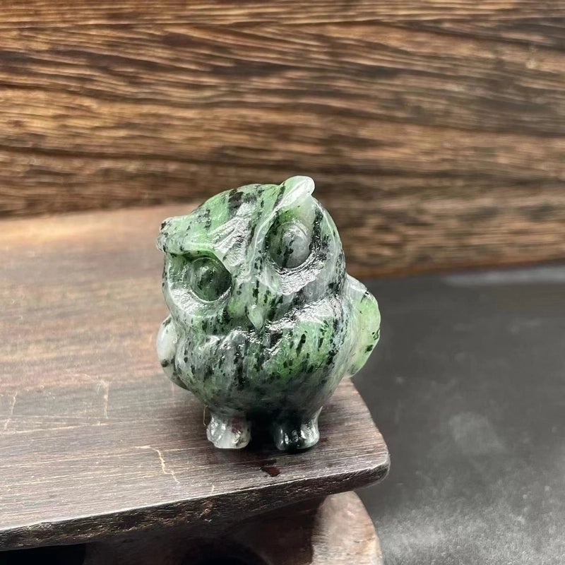 Vintage Style Owl Natural Stone Ornament for Home Decor|Home Decor & Accessories