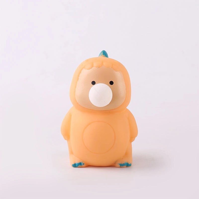 Christmas Stress Relief Squeeze Puff Bubble Toy Cartoon Rebound Doll Vinyl Decompression Fun|Stress Relief Toys