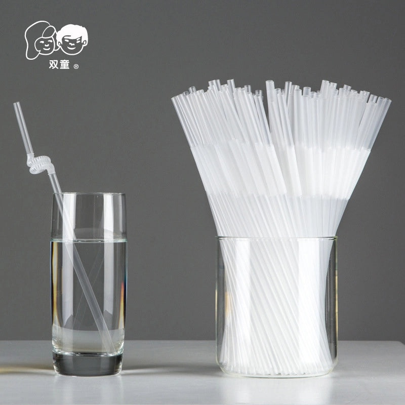 Stylish Solid Color Resin Straw Set for Daily Use|Drinkware Accessories