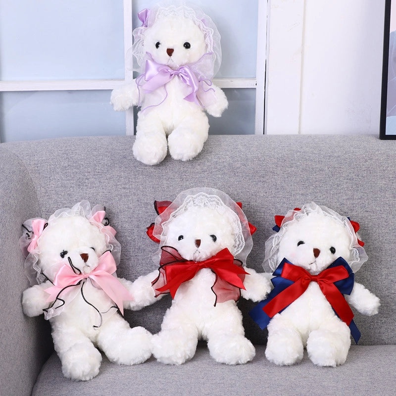 Lolita Bear Plush Doll Rose Velvet Ragdoll Cute Girl Toy Gift Soft Stuffed Animal|Plush Toys & Stuffed Animals