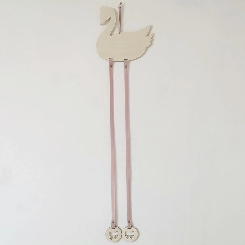 Nordic Bow Knot Wooden Pendant Decorative Ornament|Home Decor