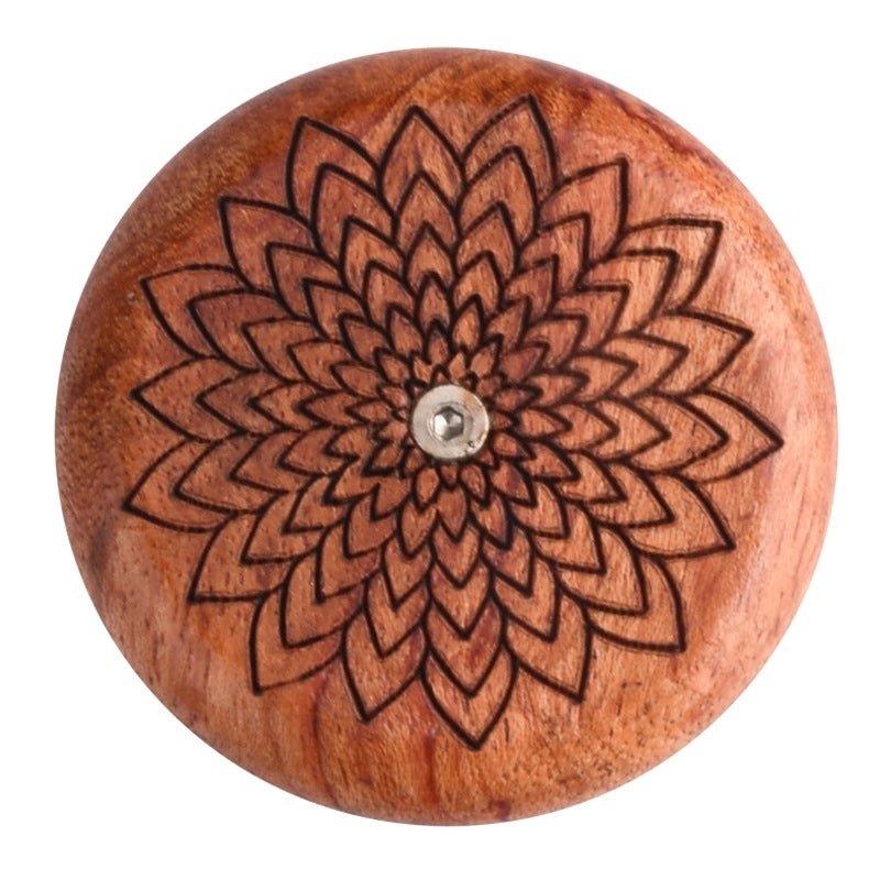 Round Rosewood UFO Bread Knife Soft French Stick Carving Double-Sided Baking Tool|Kitchen Accessories