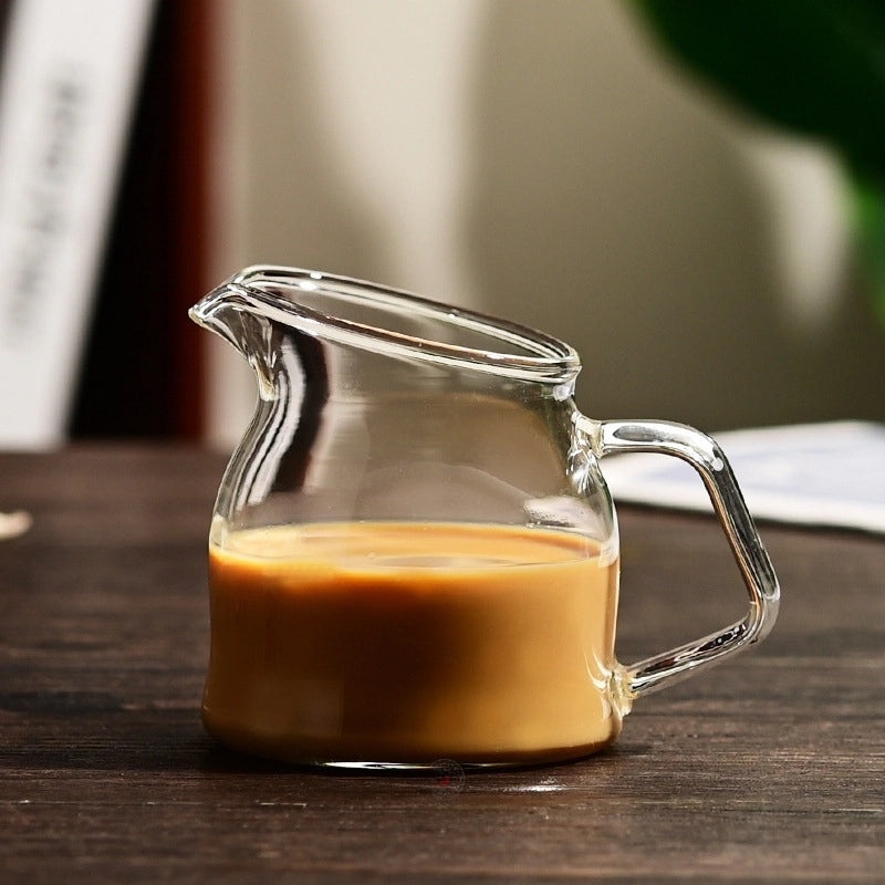 Mini Glass Milk Cup for Sauce Coffee Juice Small Container Honey Pot Sugar Tank|Kitchen & Dining Accessories