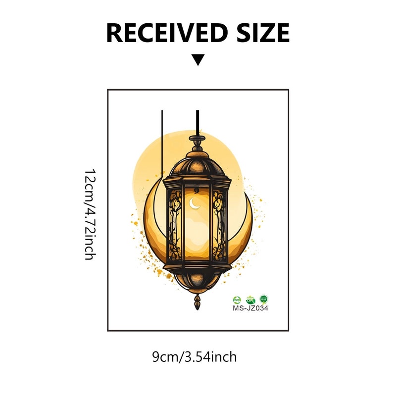 Elegant Classical Moon PVC Wall Sticker for Windows | Home Decor & Wall Accessories