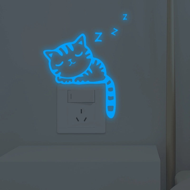 Cute Cat Wall Decal for Pet Lovers | Home Decor