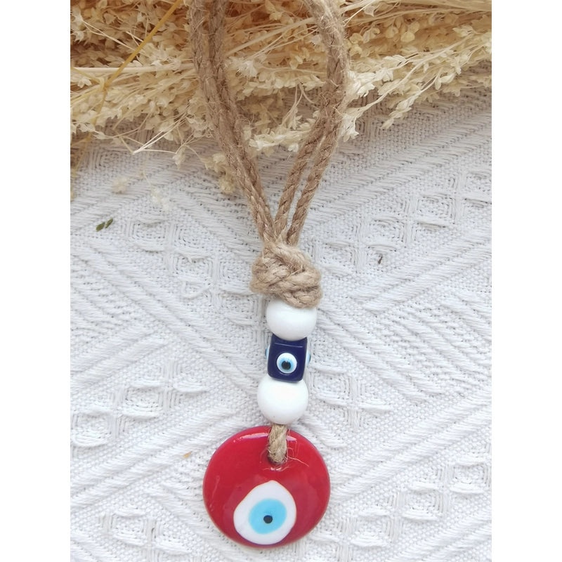 IG Style Linen Thread Eye Glass Pendant Wall Art | Home Decor