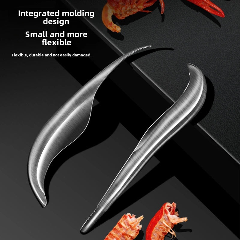 304 Stainless Steel Shrimp Shell Remover Tool for Quick and Easy Shelling | Kitchen Gadgets
