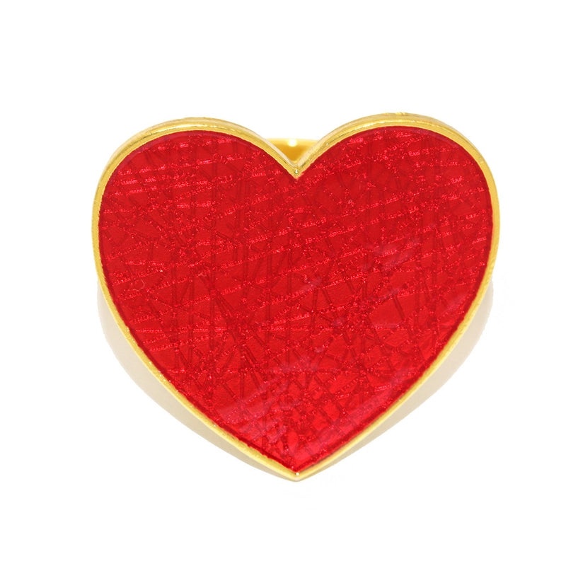 Elegant Red Heart Letter Alloy Pendant for Valentine's Day Party|Jewelry & Accessories