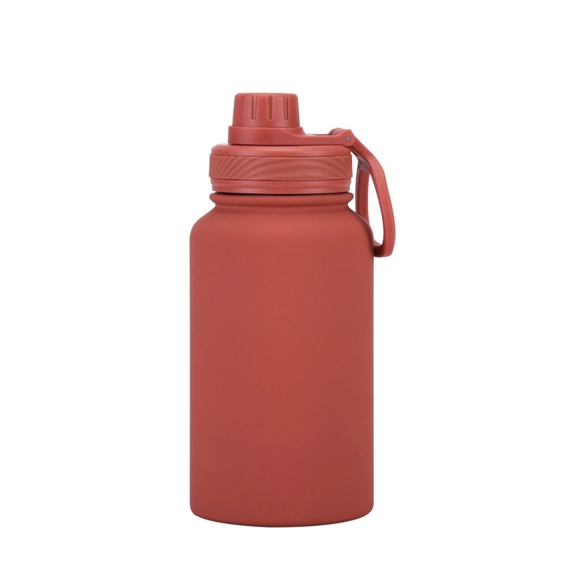 Stainless Steel Water Bottle Single Piece Casual Solid Color | Drinkware & Hydration