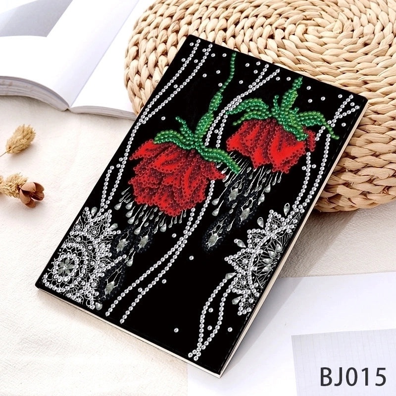 Retro Floral Butterfly PU Leather Stickers for Crafts and Decor|Craft Supplies & Stickers