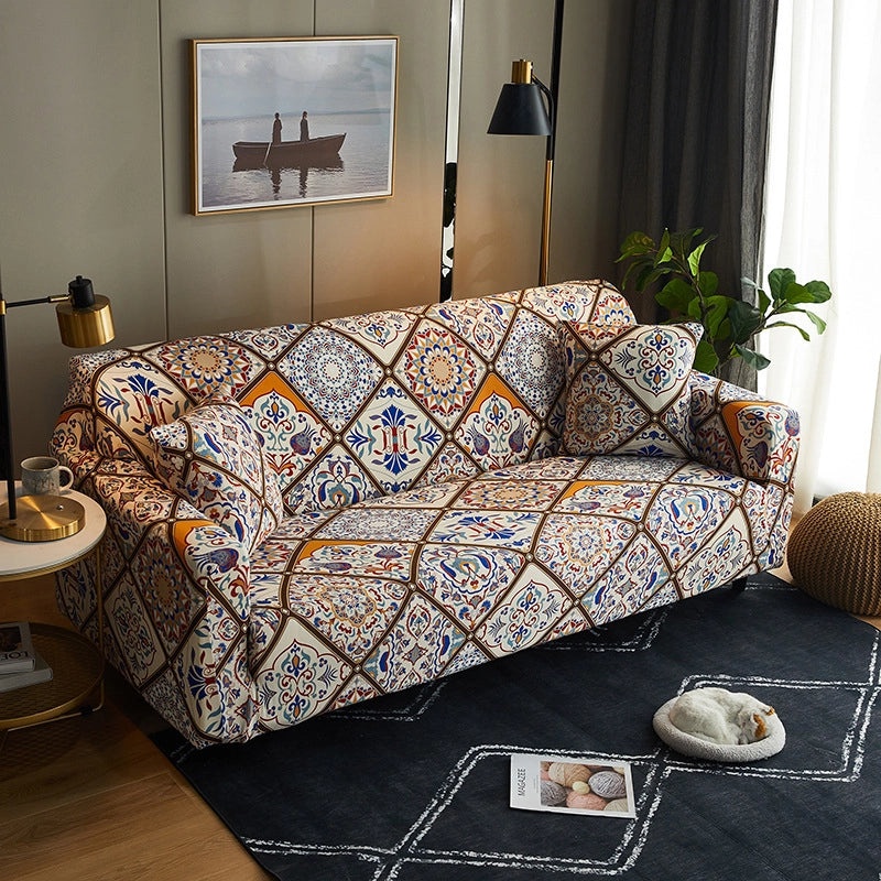 Elastic Knitted Universal Sofa Cushion Cover All-Inclusive Protector for Sofas|Home Decor