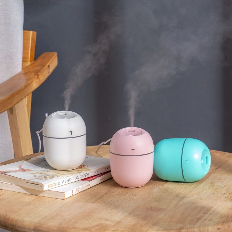Portable USB Egg-Shaped Humidifier Aromatherapy Diffuser for Office Desktop Car Large Mist Spray | Home & Office Aromatherapy Devices