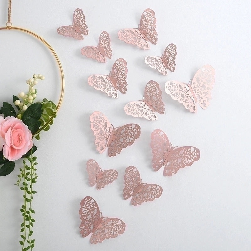 Charming Butterfly Paper Wall Decals for Home Decor|Wall Stickers