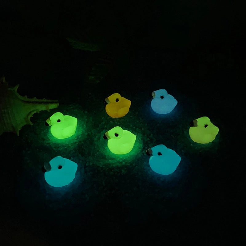 Cute Cartoon Flamingo Resin Figurines for Home Decor | Artificial Decorations