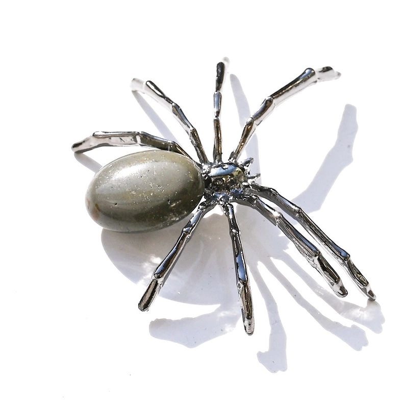 Halloween Spider Stone Ornaments Cool Novelty Artificial Decorations | Halloween Decorations