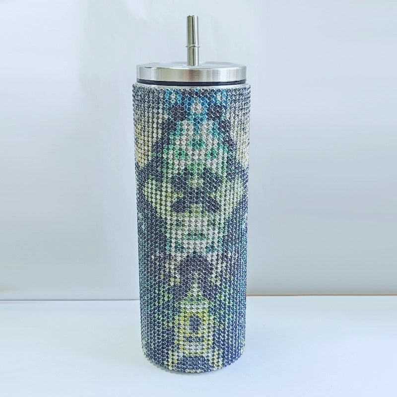 Solid Color 304/201 Stainless Steel Thermos Cup - Durable Casual Insulated Drinkware|Drinkware & Thermoses