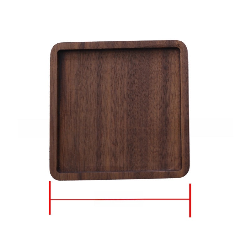 Engraved Wooden Tea Coaster Set Japanese Style Heat Insulation Mat Durable Cup Holder | Home & Kitchen > Drinkware Accessories