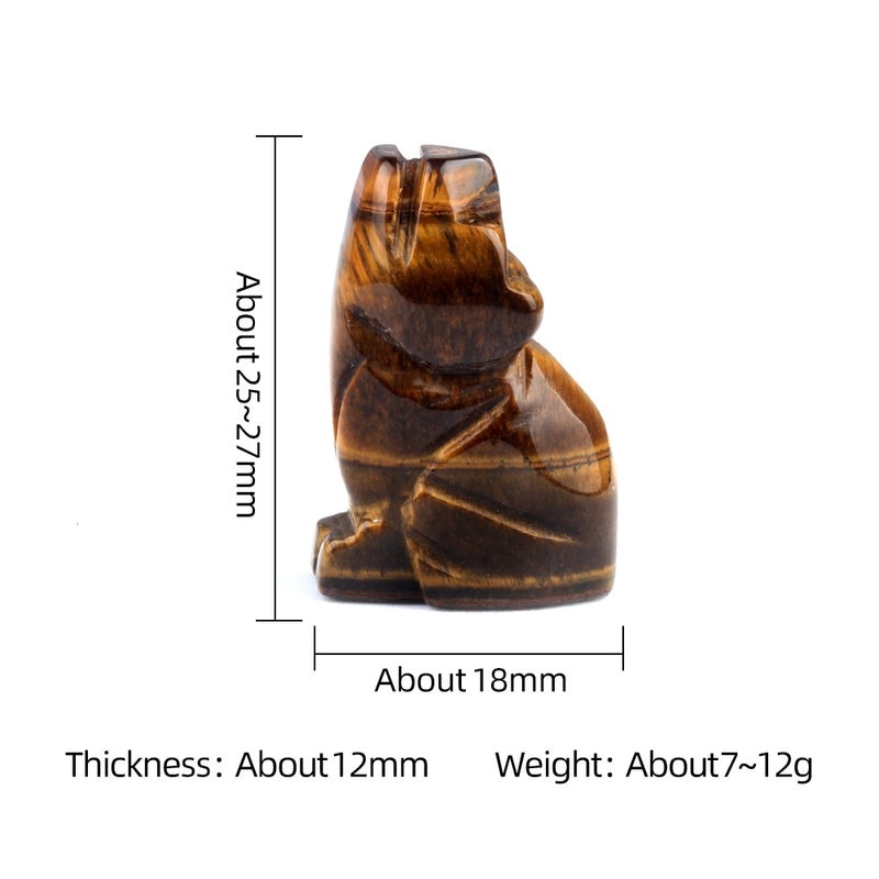 Minimalist Natural Agate Stone Animal Figurines Crystal Home Decor|Home Decor & Accessories