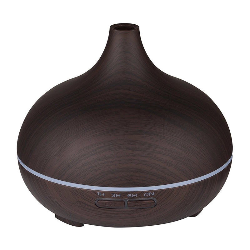 Wood Grain Essential Oil Diffuser, Quiet Aromatherapy Humidifier for Bedroom Office Hotel Desktop Use|Home Appliances