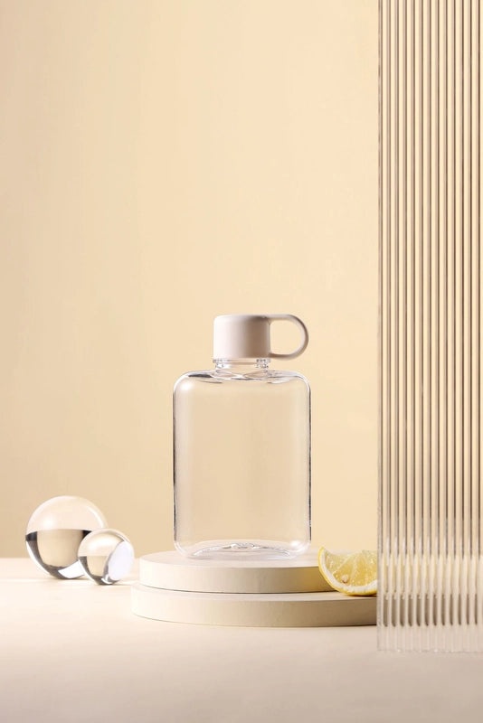 Creative Tritan Flat Portable Cup, Drop-resistant, Pocket-sized Gift | Drinkware & Travel Mugs