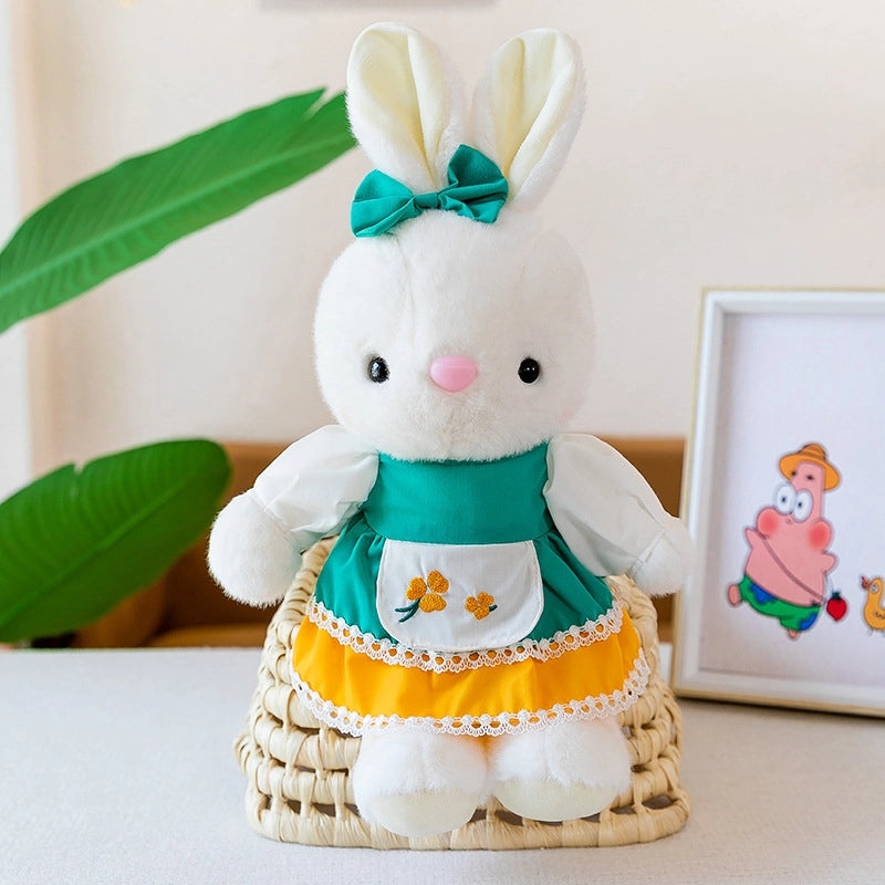 Cute Easter Bunny Plush Toy Stuffed Animal with Soft PP Cotton Filling|Easter Gifts & Plush Toys