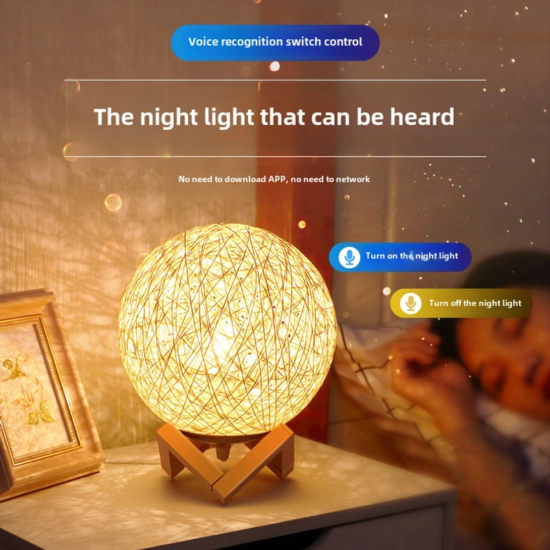 Creative Lamb Night Light with Smart Voice and Mobile App Control for Kids' Bedroom|Kids Night Lights