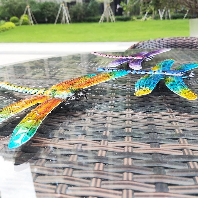 Vintage Dragonfly Metal Ornament Decorative Iron Art Piece|Home Decor