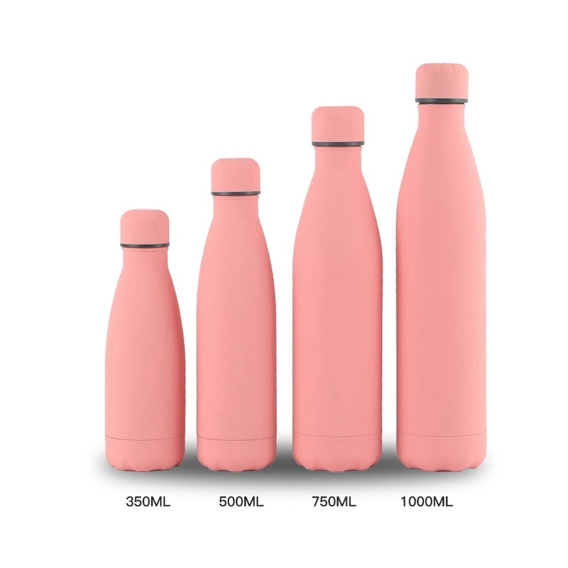Stylish Solid Color Stainless Steel Vacuum Flask 1pc|Home & Kitchen Accessories
