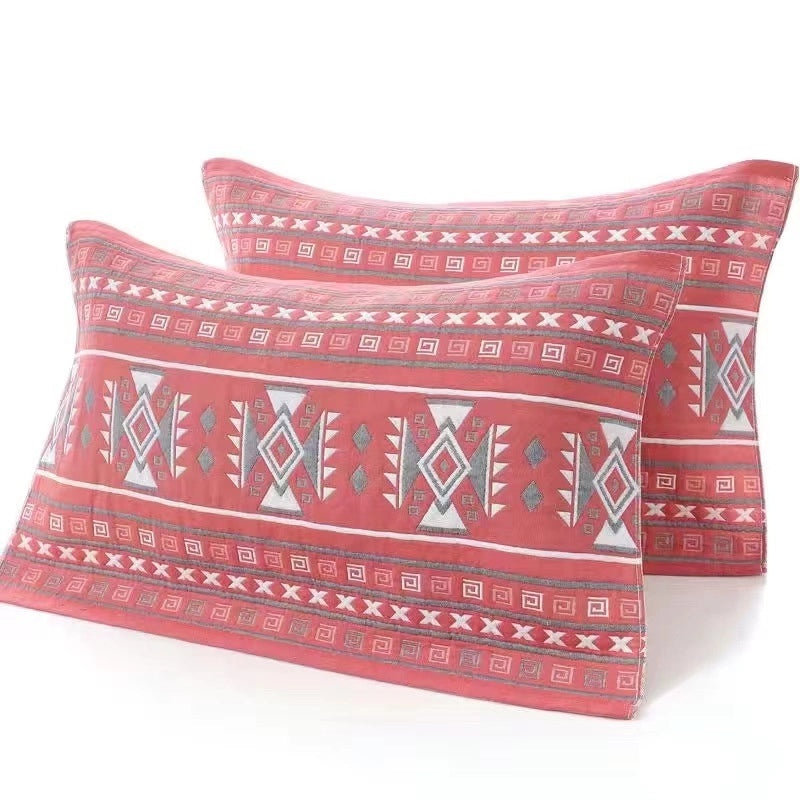Thickened Gauze Cotton Pillow Towel Breathable Comfortable Dirt-resistant Headband for Adults and Students|Home Textile