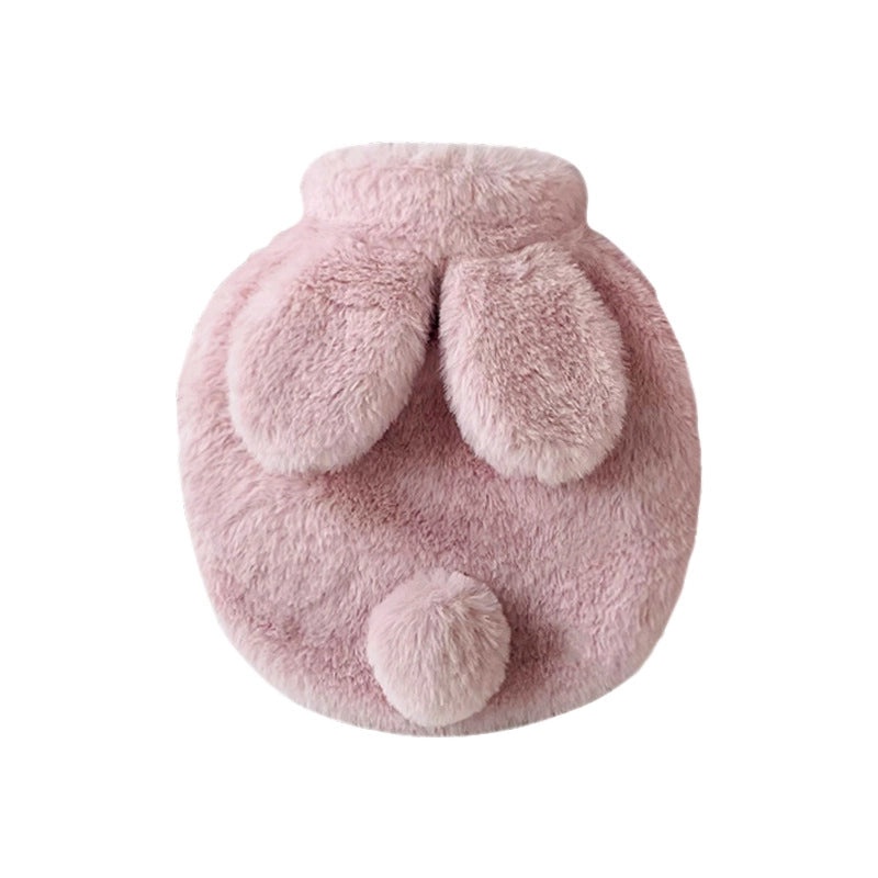 Korean Style Large Plush Rabbit Hot Water Bag PVC Injection Warm Hand Compress Hot Sale|Home & Living/Heating Pads & Compresses