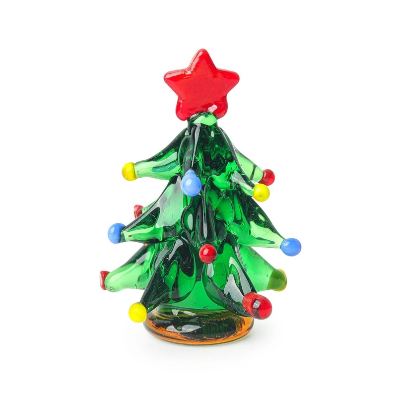 Minimalist Classic Glass Christmas Tree Decoration for Indoor Festival|Home Decor
