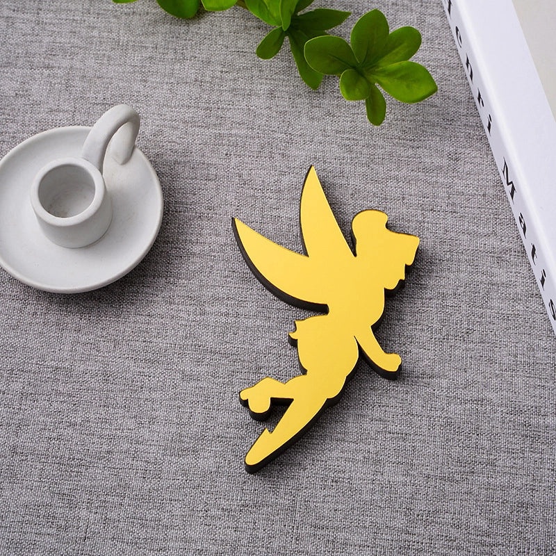 Golden Acrylic Mirror Letters Wall Decal EVA Foam Art Creative Home Decor | Home Decor & Wall Stickers