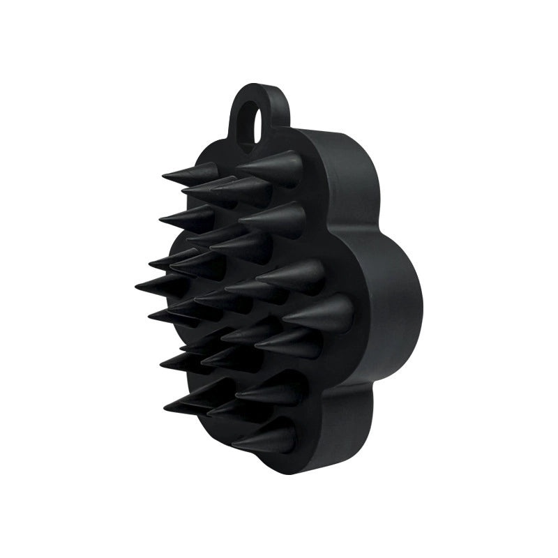 Minimalist Solid Color Silicone Shampoo Brush for Casual and Elegant Hair Care|Hair Care Accessories