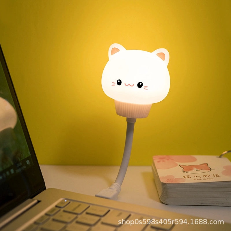 USB Rabbit and Kitten Nightlight for Kids|Children's Room Lighting