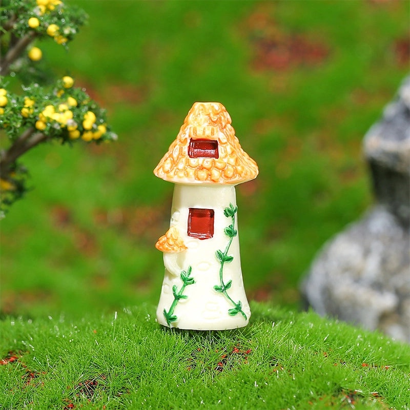 Charming Miniature Castle Resin Figurines|Home Decor Ornaments