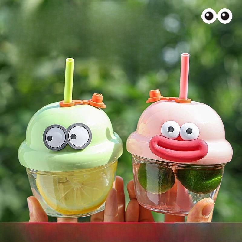 Holiday Cartoon Soda Lime Glass Cup|Drinkware & Glassware