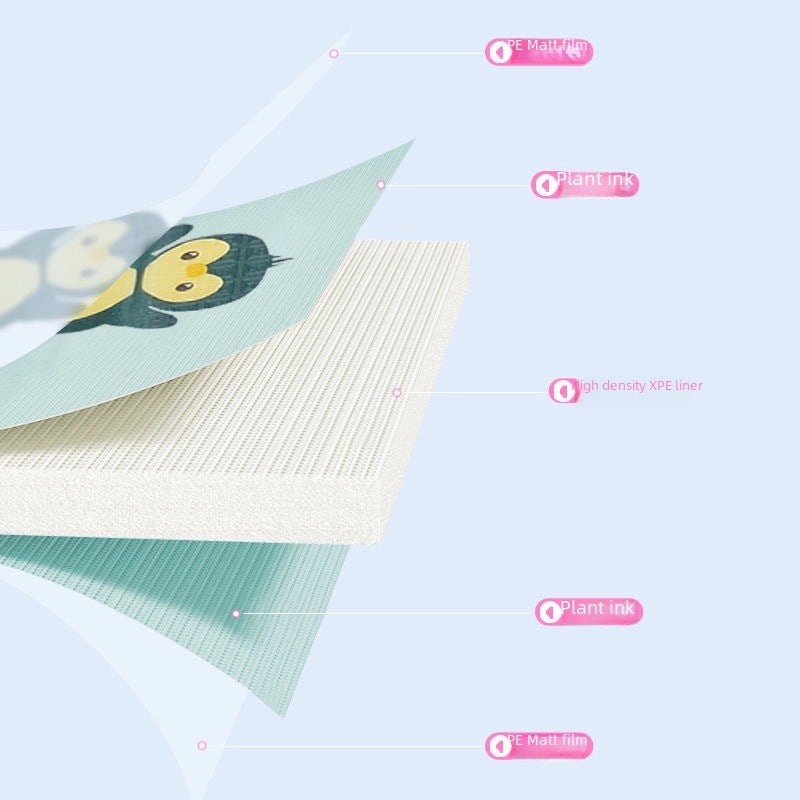 XPE Foldable Baby Crawling Play Mat Thickened Soft Kids Game Mat for Home Use|Baby Play Mats & Activity Gyms