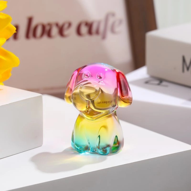 Charming Minimalist Animal Glass Ornaments|Home Decor